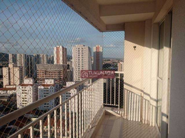 Apartamento com 2 dormitórios para alugar, 52 m² por R$ 2.980,00/mês - Jardim Flor da Montanha - Guarulhos/SP