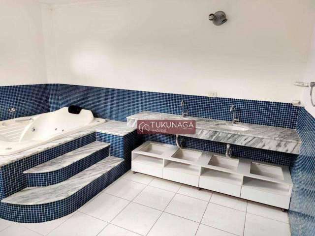 Sobrado com 3 dormitórios para alugar, 234 m² por R$ 4.440,00/mês - Parque Continental I - Guarulhos/SP