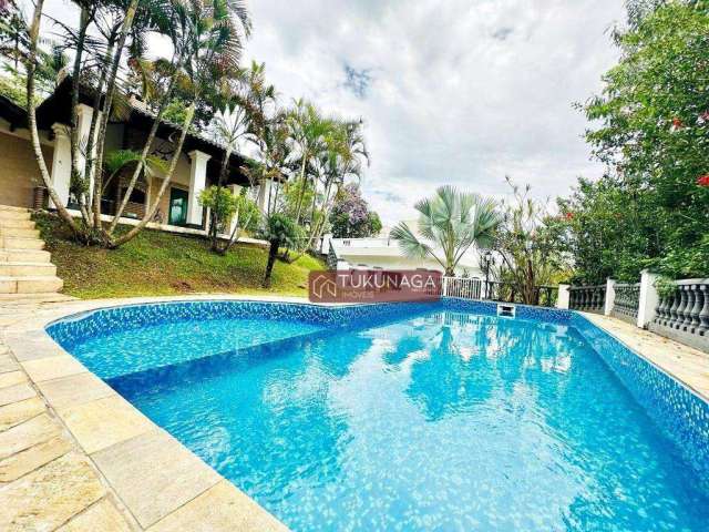 Chácara com Piscina, 4 dormitórios à venda, 1400 m² por R$ 1.390.000 - Taiacupeba - Mogi das Cruzes/SP