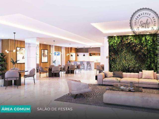 Apartamento com 2 dormitórios à venda, 73 m² por R$ 432.000,00 - Maracanã - Praia Grande/SP