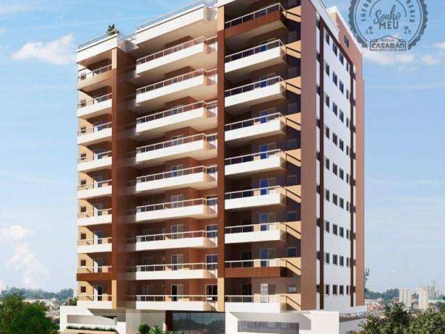 Apartamento com 2 dormitórios à venda, 96 m² por R$ 942.328,40 - Vila Assunção - Praia Grande/SP