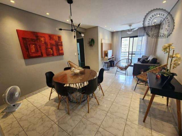 Apartamento com 2 dormitórios à venda, 80 m² por R$ 457.000,00 - Tupi - Praia Grande/SP