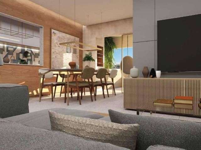 Apartamento com 4 dormitórios à venda, 209 m² por R$ 2.110.000,00 - Canto do Forte - Praia Grande/SP