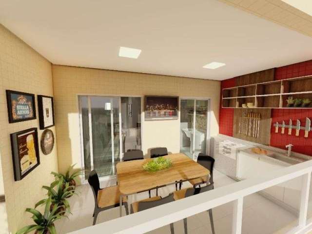 Apartamento com 2 dormitórios à venda, 76 m² por R$ 497.380,00 - Tupi - Praia Grande/SP