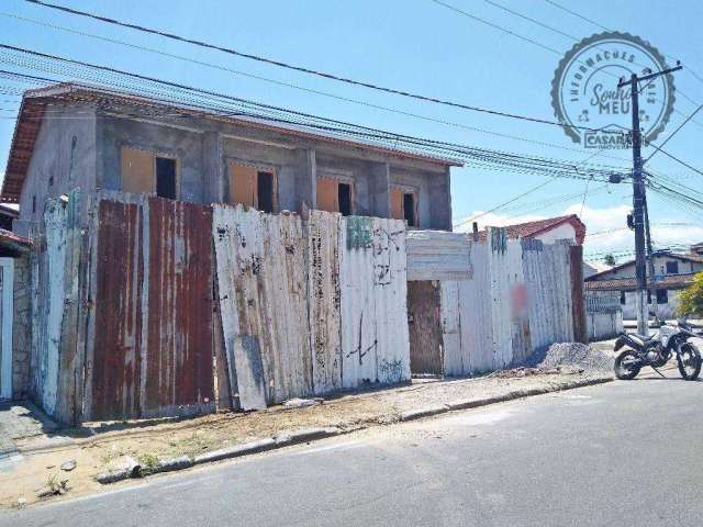 Sobrado com 2 dormitórios à venda, 56 m² por R$ 330.000,00 - Tude Bastos (Sítio do Campo) - Praia Grande/SP