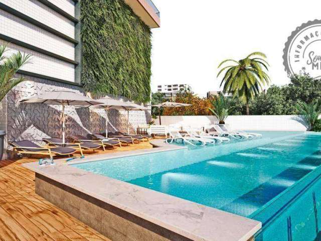 Apartamento com 2 dormitórios à venda, 73 m² por R$ 719.800,00 - Jardim Imperador - Praia Grande/SP
