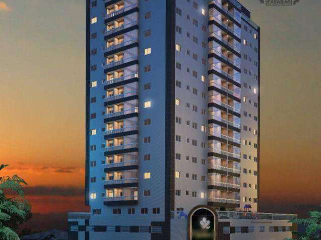 Apartamento com 2 dormitórios à venda, 65 m² por R$ 505.600,00 - Vila Guilhermina - Praia Grande/SP