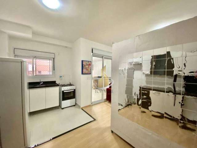 Apartamento com 1 dormitório para alugar, 37 m² por R$ 3.112,39/mês - Jardim Aquarius - São José dos Campos/SP