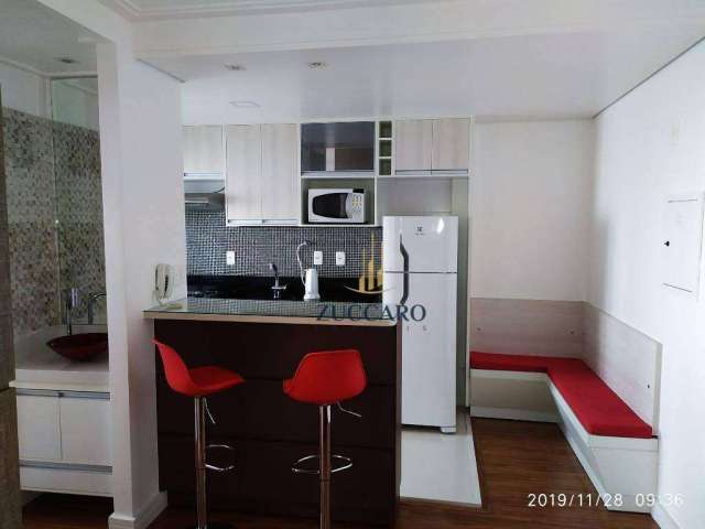 Studio com 1 dormitório para alugar, 38 m² por R$ 2.052,00/mês - Gopoúva - Guarulhos/SP
