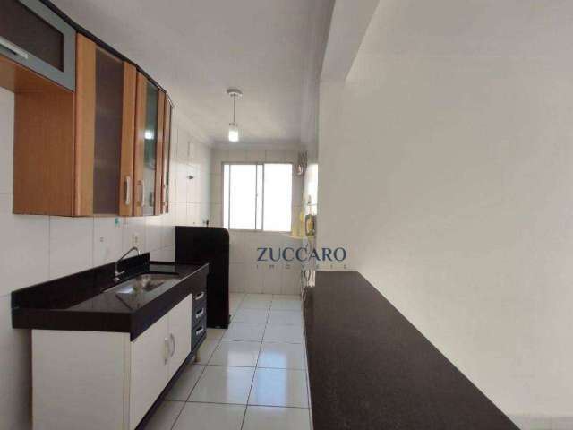 Apartamento com 2 dormitórios para alugar, 45 m² por R$ 1.550,00/mês - Jardim Adriana - Guarulhos/SP