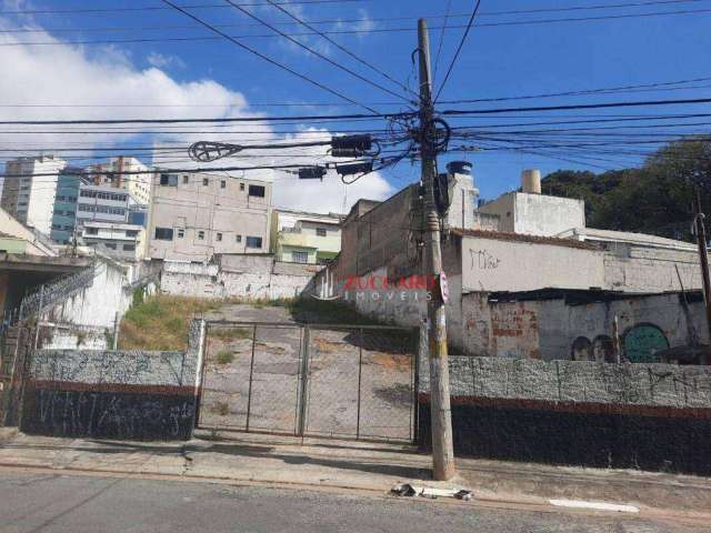 Terreno à venda, 409 m² por R$ 1.200.000,00 - Centro - Guarulhos/SP