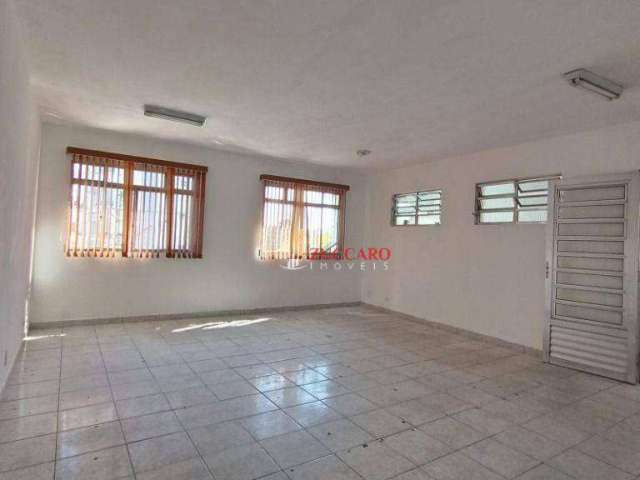 Sala para alugar, 46 m² por R$ 1.354,95/mês - Jardim Bom Clima - Guarulhos/SP