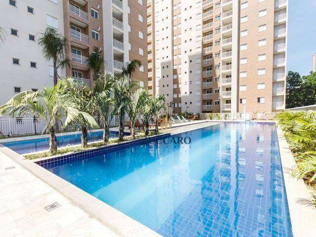Apartamento com 2 dormitórios para alugar, 59 m² por R$ 3.070,00/mês - Jardim Flor da Montanha - Guarulhos/SP