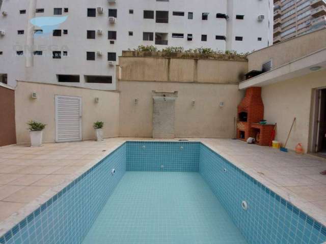 Casa com piscina e churrasqueira perto da praia - Astúrias, Guarujá.