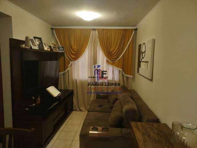 Apartamento com 2 dormitórios à venda, 50 m² por R$ 196.000 - Cidade São Jorge - Santo André/SP