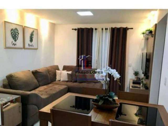 Apartamento com 2 dormitórios à venda, 50 m² por R$ 347.000,00 - Vila Alzira - Santo André/SP