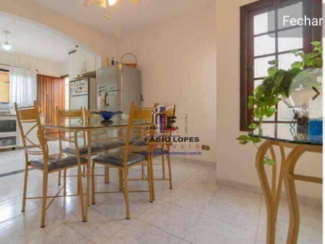 Sobrado com 3 dormitórios à venda, 186 m² por R$ 848.000,00 - Vila Camilópolis - Santo André/SP