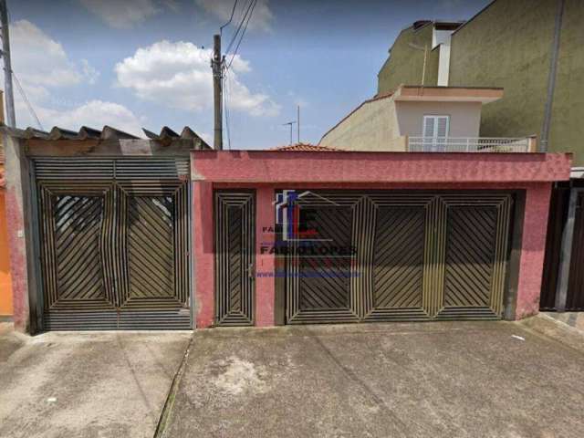 Casa com 3 dormitórios à venda, 283 m² por R$ 700.000 - Vila Tibiriçá - Santo André/SP