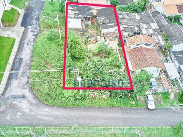 Terreno à venda, 512 m² por R$ 650.000,00 - Santo Inácio - Curitiba/PR