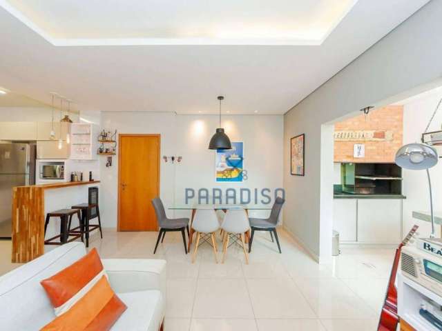Apartamento com 3 dormitórios à venda, 80 m² por R$ 670.000,00 - Campina do Siqueira - Curitiba/PR