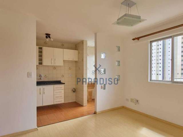 Apartamento com 1 dormitório para alugar, 32 m² por R$ 2.035,00/mês - Alto da Glória - Curitiba/PR