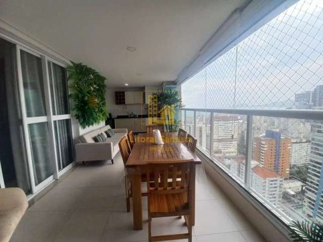 Apartamento com 3 quartos à venda no Gonzaga, Santos , 123 m2 por R$ 1.960.000