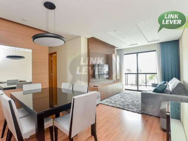 Apartamento com 3 dormitórios para alugar, 82 m² por R$ 5.520,00/mês - Boa Vista - Curitiba/PR