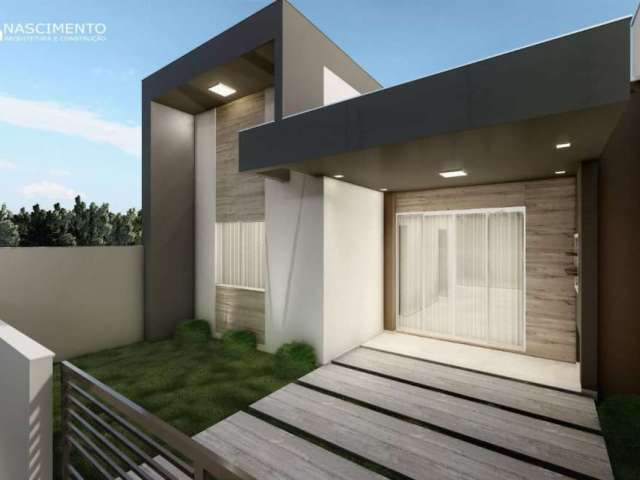 Casa com 2 dormitórios à venda, 61 m² por R$ 298.000,00 - Cambiju - Itapoá/SC