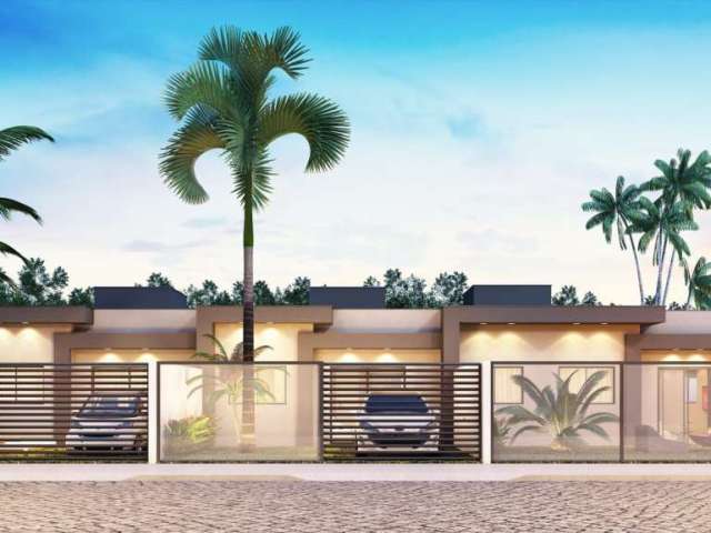 Casa com 2 dormitórios à venda, 42 m² por R$ 225.000,00 - Praia do Imperador - Itapoá/SC