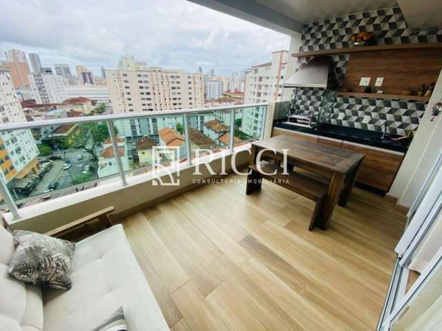 Apartamento com 2 quartos à venda no Campo Grande, Santos , 88 m2 por R$ 900.000