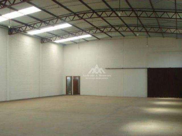 Barracão para alugar, 600 m² por R$ 6.500/mês - Distrito Industrial - Brodowski/SP