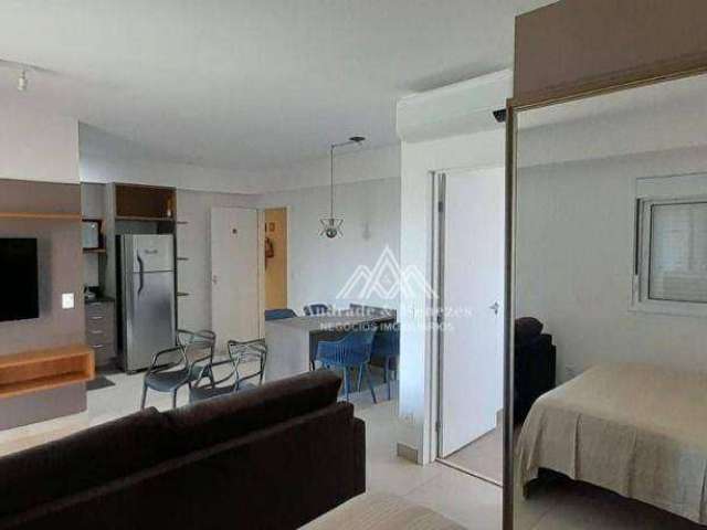 Apartamento com 1 dormitório para alugar, 43 m² por R$ 3.045,11/mês - Jardim América - Ribeirão Preto/SP