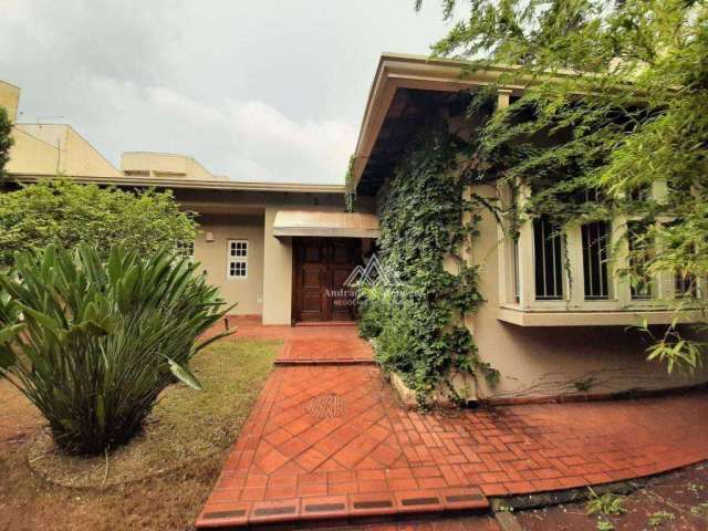 Casa com 4 dormitórios para alugar, 309 m² por R$ 11.301/mês - Jardim Califórnia - Ribeirão Preto/SP
