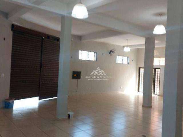 Salão para alugar, 200 m² por R$ 1.890,00/mês - Jardim Heitor Rigon - Ribeirão Preto/SP