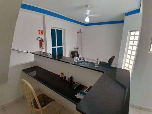 Sobrado comercial com 4 salas para alugar, 80 m² por R$ 4.320/mês - Adelino Simioni - Ribeirão Preto/SP