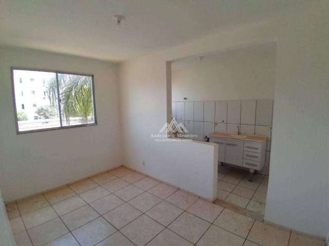 Apartamento com 2 dormitórios, 46 m² - venda por R$ 160.000,00 ou aluguel por R$ 1.231,65/mês - Residencial Jequitibá - Ribeirão Preto/SP