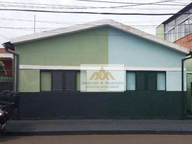 Casa com 1 dormitório para alugar, 40 m² por R$ 600/mês - Ipiranga - Ribeirão Preto/SP