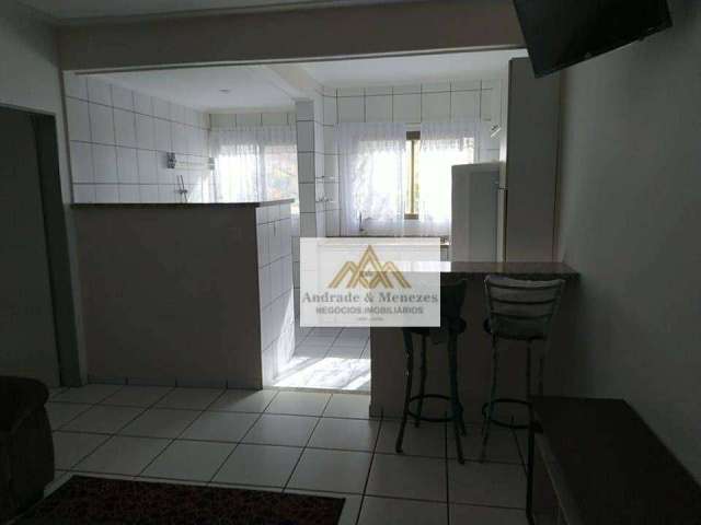 Apartamento com 1 dormitório para alugar, 47 m² por R$ 1.680,00/mês - Presidente Médici - Ribeirão Preto/SP