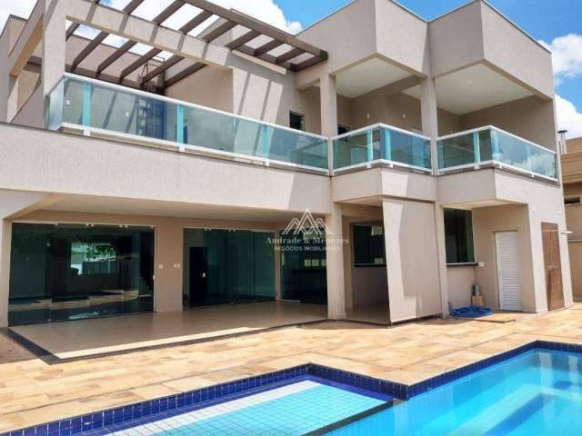 Sobrado com 4 dormitórios, 650 m² - venda por R$ 4.000.000,00 ou aluguel por R$ 20.260,00/mês - Condomínio Guaporé - Ribeirão Preto/SP