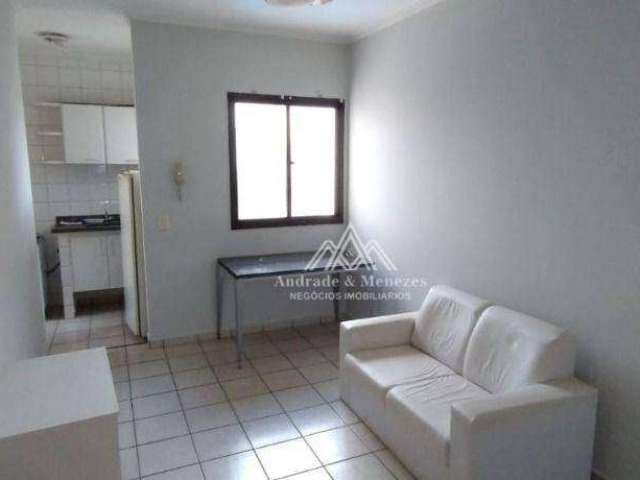Apartamento com 1 dormitório para alugar, 37 m² por R$ 1.795,79/mês - Jardim Nova Aliança - Ribeirão Preto/SP