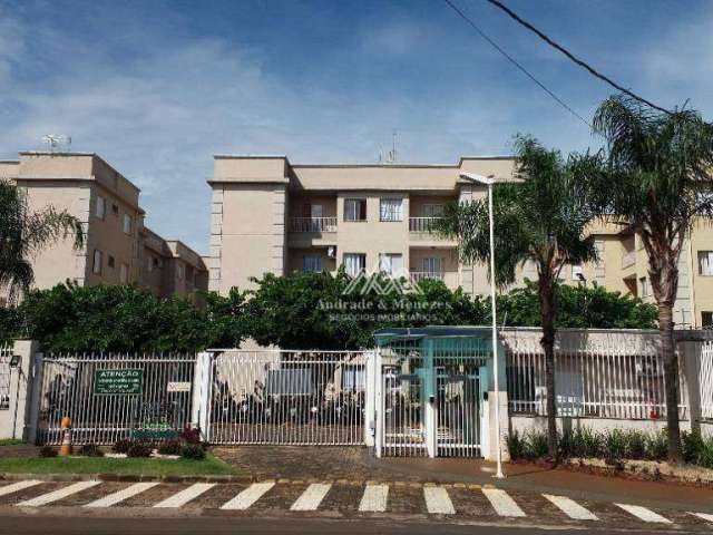 Apartamento com 2 dormitórios à venda, 46 m² por R$ 160.000 - Ipiranga - Ribeirão Preto/SP