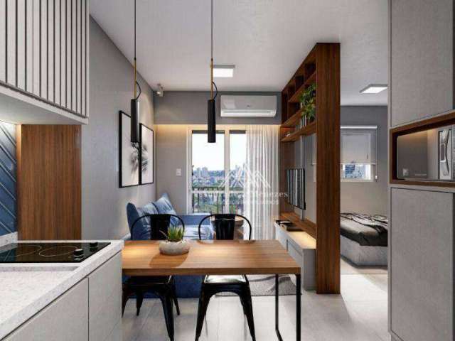 Apartamento com 1 dormitório à venda, 22 m² por R$ 190.000 - Vila Amélia - Ribeirão Preto/SP