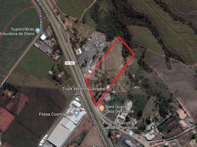 Terreno comercial à venda na Rodovia SP-332, 332, Itapavussu, Cosmópolis por R$ 5.700.000