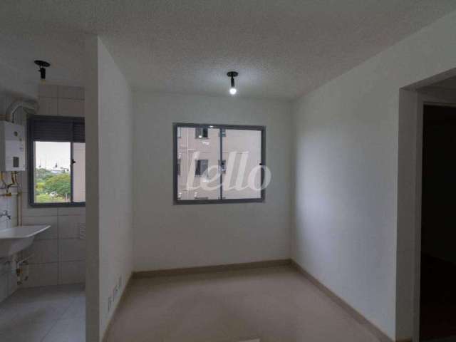 Apartamento com 1 quarto para alugar na Rua Frei Gaspar, --, Mooca, São Paulo, 30 m2 por R$ 2.200