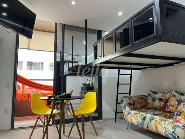 Apartamento com 1 quarto para alugar na Rua Frei Caneca, --, Consolação, São Paulo, 25 m2 por R$ 3.200
