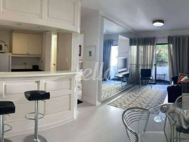 Apartamento com 1 quarto para alugar na Rua Pedroso Alvarenga, --, Itaim Bibi, São Paulo, 45 m2 por R$ 4.520
