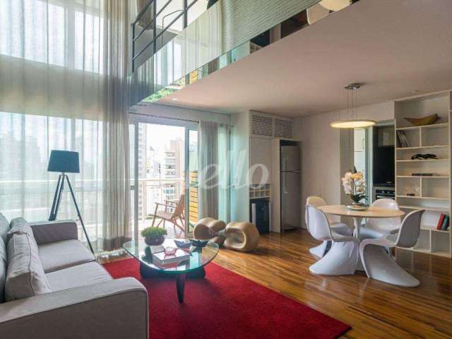Apartamento com 1 quarto para alugar na Rua Diogo Jácome, --, Vila Nova Conceição, São Paulo, 103 m2 por R$ 12.600