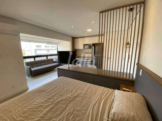 Apartamento com 1 quarto para alugar na Rua Pascal, --, Campo Belo, São Paulo, 35 m2 por R$ 3.000