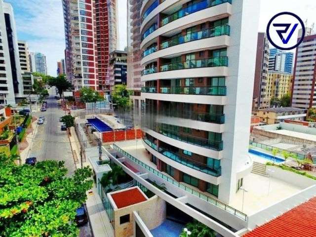 Apartamento com 2 quartos à venda na Rua Silva Paulet, 120, Meireles, Fortaleza, 73 m2 por R$ 950.000