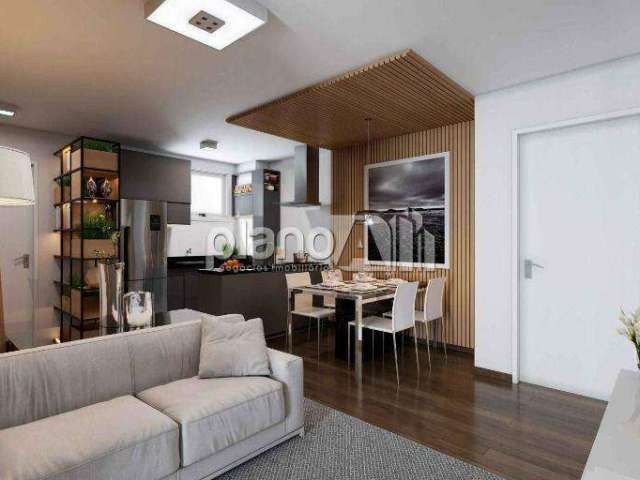 Apartamento Residencial Reserva do Arvoredo - 3 à venda, com 51,07m², 2 quartos - Reserva do Arvoredo - Gravataí / RS por R$ 252.878,41